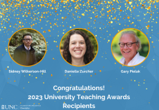 2023 University Teaching awards
